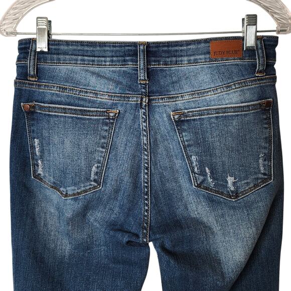 Judy Blue Relaxed Fit Jeans JB8271DK Medium Wash Women’s Size 9/29 - Picture 6 of 8